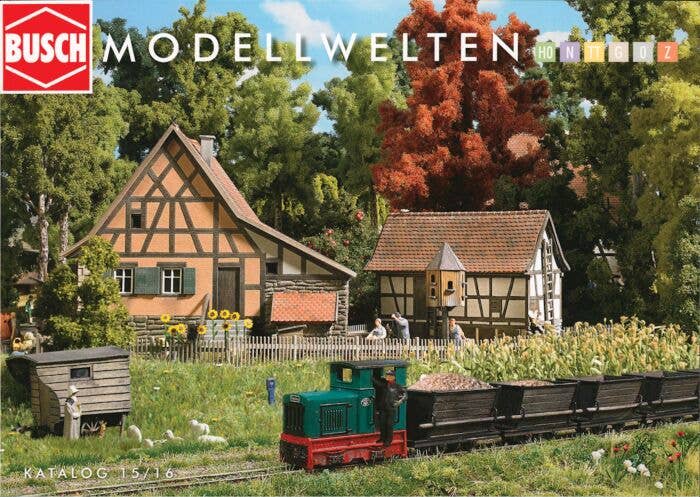 Busch - 2016 Busch Catalog - German Language - 189-999898