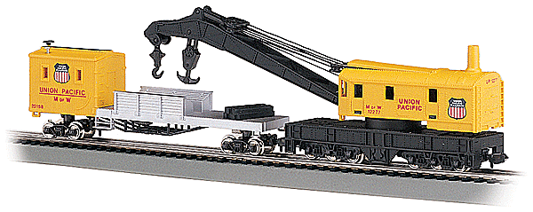 Bachmann - 250-Ton Operating Crane & Boom Car - Union Pacific