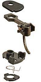 #32 Plastic-Shank Coupler - Kit - Magne-Matic(R) -- Medium 9/32" Overset w/#233 Draft Gear Boxes 2 Pair