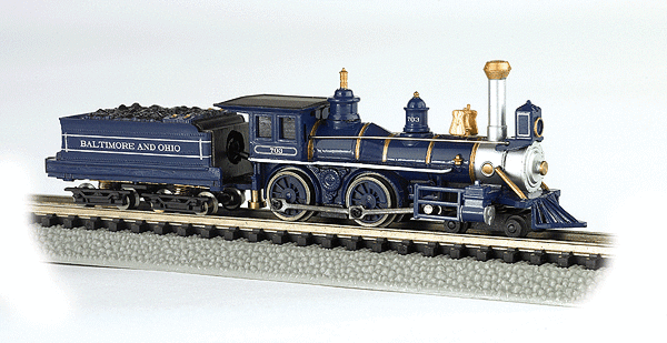 Bachmann - 4-4-0 American - Standard DC - Baltimore & Ohio (1890s