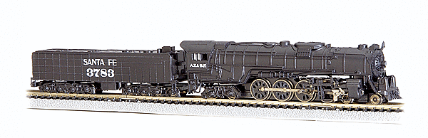 Bachmann - 4-8-4 Northern w/52' Tender - Standard DC - Santa Fe