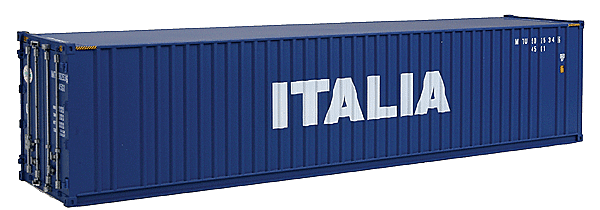 Atlas O - 40' Container Assortment pkg(8) - Italia - 151-4017