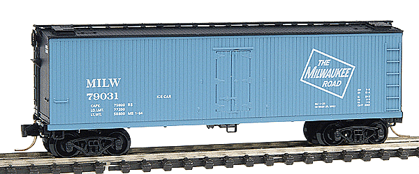 MicroTrain - 40' Double-Sheathed Wood Reefer - Milwaukee