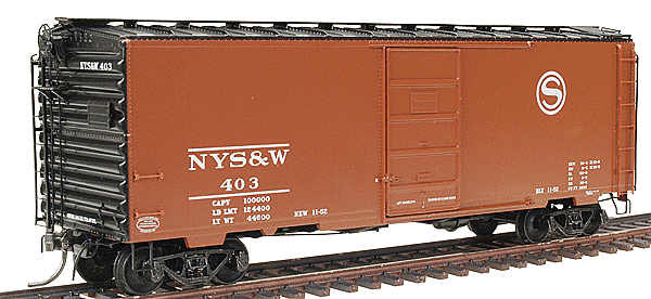 Kadee - 40' PS-1 Boxcar w/6' 5-Panel Superior Door - New York
