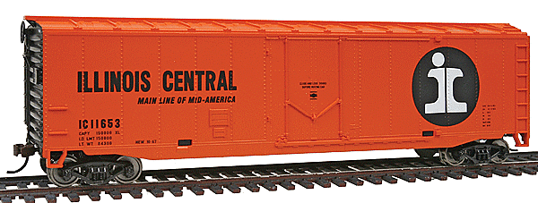Walthers - 50' Plug-Door Boxcar - Ready to Run - Illinois Central