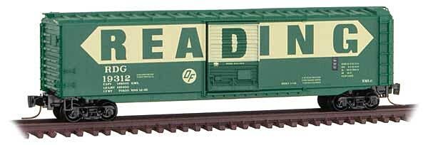 MicroTrain - 50' Single-Door Boxcar with Youngstown Door - Ready to Run ...