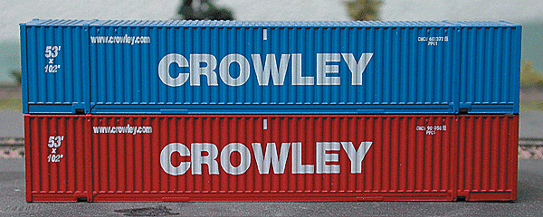 こんむにえる こんむにえる Deluxe - 53' Corrugated Container 2-Pack - Crowley (1