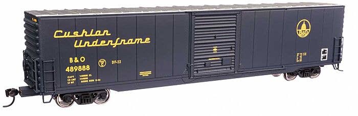 60' Pullman-Standard Single Door Auto Parts Boxcar - Ready to Run -- Baltimore & Ohio #489888
