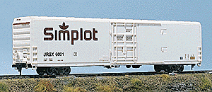 Walthers - 70' Cryogenic Refrigerated Boxcar - Kit - Simplot (white ...