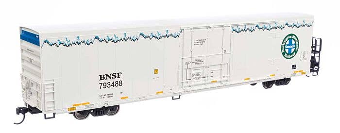 Walthers - 72' Modern Refrigerator Boxcar - Ready to Run - BNSF