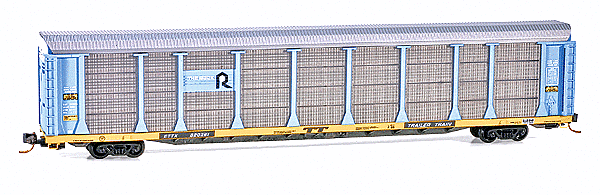 MicroTrain - 89' Closed Auto Rack, Assembled - Rock Island ETTX