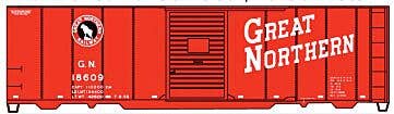 Accurail - AAR 40' Single-Door Steel Boxcar - Kit - Great Northern ...