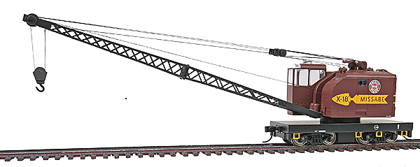 Walthers - American Crane - Standard DC - Duluth, Missabe & Iron