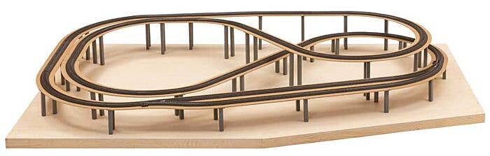 Noch - Andreastal Layout Kit - Easy Track - Includes Subroadbed