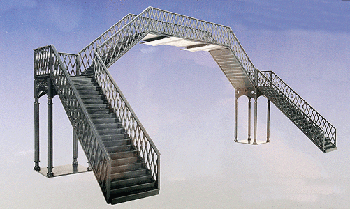 Atlas O - Atlas O Trainman(R) Pedestrian Overpass Structure Kit - 6 ...