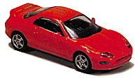 1/87 KATO 三菱 FTO レッド Kato - Automobile - Mitsubishi FTO - Red - 381-7110031