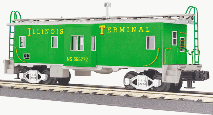 B&O Bay Window Caboose C2490 - a photo on