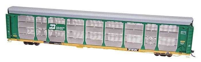 Intermount - Bi-Level Auto Rack - Ready to Run - Burlington Northern ...