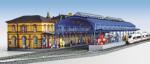 Kibri - Bonn Station w/Platform Shelter 20th Anniversary Set