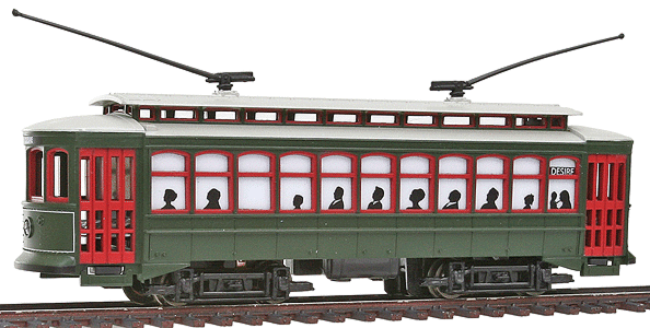 Bachmann - Brill Trolley - Standard DC - New Orleans - Desire