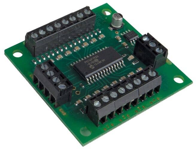 NCE - Button Board - For Use w/Switch8-MK2 Switch Machine Decoder #524 ...