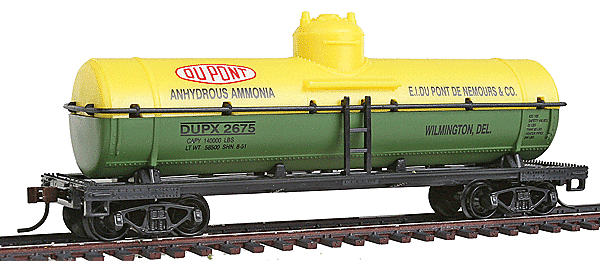 Model Pwr - Chemical Tank Car - Dupont DUPX (Anhydrous Ammonia