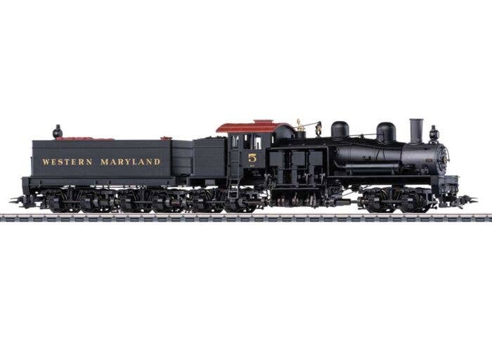 Locomotive à Vapeur Shay Marklin 38700 - N°5 Western Maryland, Digitale Et Sonore