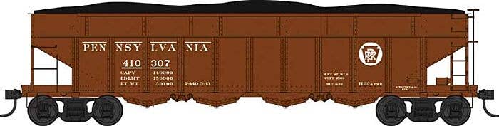 Bowser - Class H22a 4-Bay Hopper with Clamshell Doors - Ready to Run ...