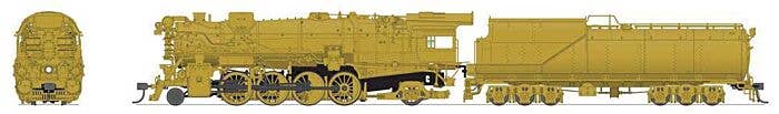 Class K-2 2-8-2 Mikado w/16-VC Tender - Sound and DCC - Paragon4(TM) Hybrid -- Painted Brass