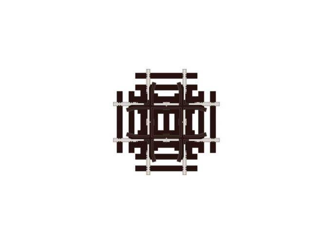 Code 83 Line -- 90-Degree Crossing