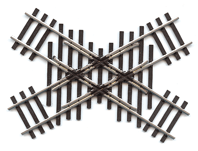 Walthers - Code 83 Nickel Silver Crossing - 60 Degree - 948-832