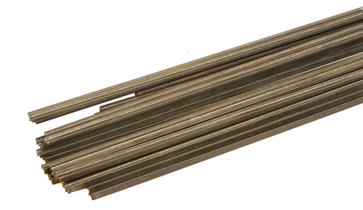 Micro Eng - Code 83 Nickel Silver Rail - Weathered 3' pkg(33