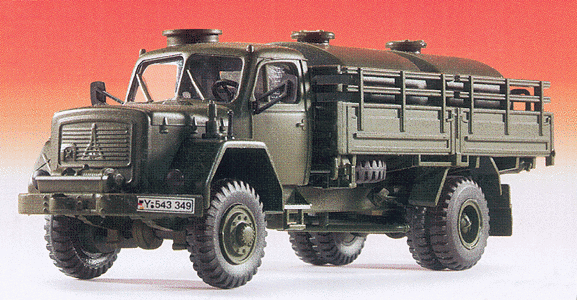 BREKINA 1:87 - Anhänger, Pritsche-Plane Magirus Deutz Art.-Nr. 5525