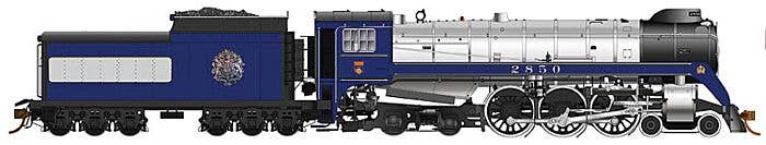 Rapido - CP Class H1d 4-6-4 Royal Hudson w/Coal Tender - Standard