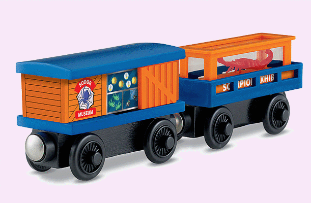 Fisher-Pri Crawly Critters Cargo Cars Thomas Friends(TM