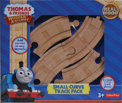 Fisher-Pri Curved Track Pack Thomas Friends(TM) Wooden