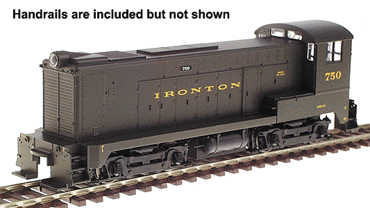 Stewart Hb Diesel Baldwin DS441000 Powered Ironton 750 6914821