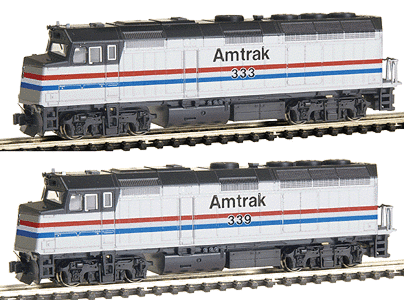 Kato - Diesel EMD F40PH - Powered - 2-Unit Set; Amtrak #333