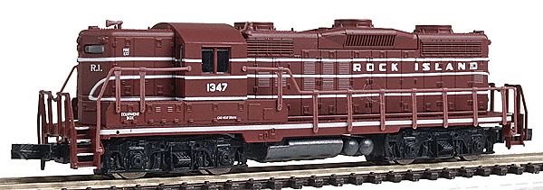 Life-Like - Diesel EMD GP18 w/High Nose; Powered, No Dynamic Brakes ...