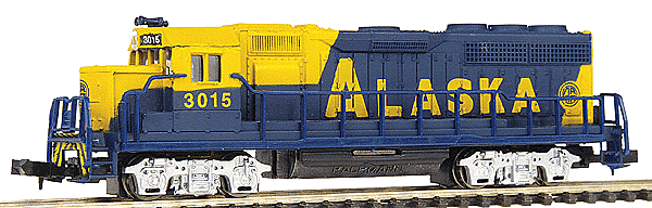 Bachmann - Diesel EMD GP40 - Standard DC - Alaska Railroad