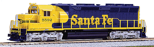 Kato - Diesel EMD SD45 Powered - Santa Fe #5592 - 381-371745