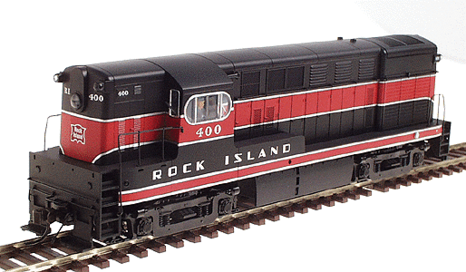 Atlas - Diesel F-M H15-44 Powered - Rock Island #400 (black