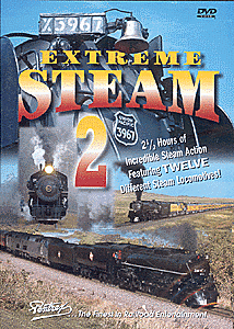 Pentrex - DVD - Extreme Steam: Volume 2 - 12 Steam Locomotives (2