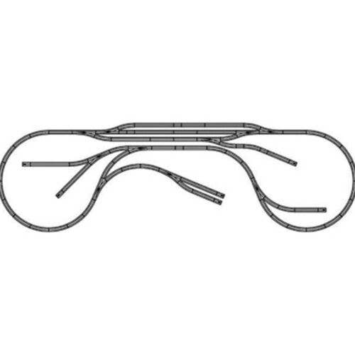 Atlas East Shore & Northern Layout Track Package True Track Gray