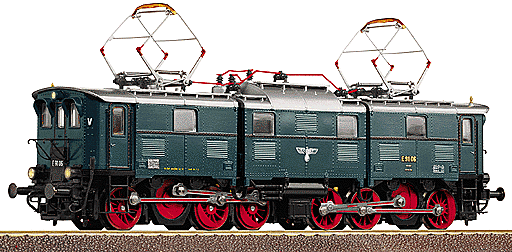 Roco - Electric E 91 Powered Era II - DRG (blue-gray) - 625