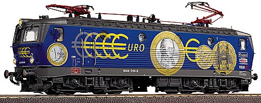 Roco - Electric Euro 1044 Powered Era V - OBB - 625-63583