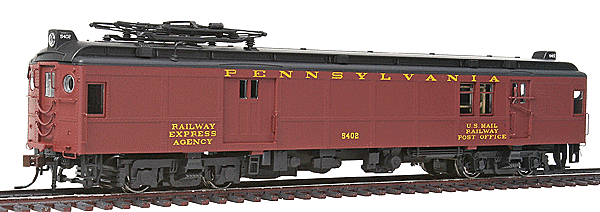 misha and puff railroad パロマワンピ　4-5y Con-Cor - Electric Powered mP54 MU Baggage-Mail w/Pantograph