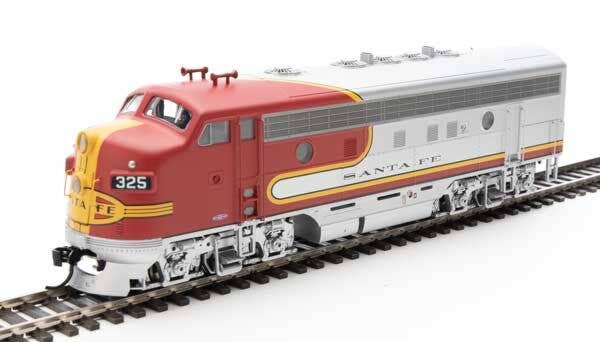 Walthers - EMD F7 A-B Set - ESU Sound and DCC - Santa Fe #325L