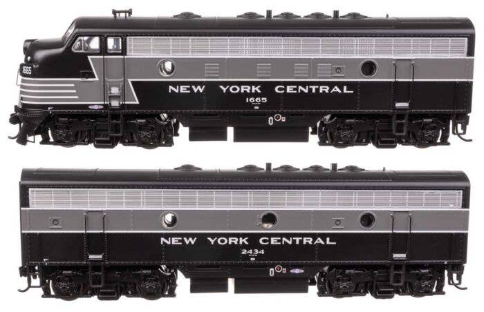 Walthers - EMD F7 A-B Set - Standard DC - New York Central #1665