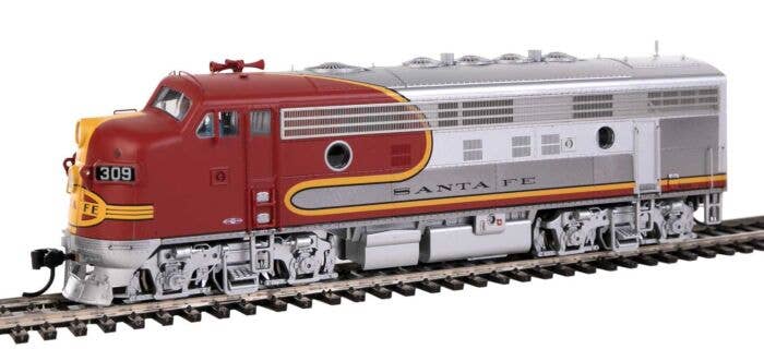 Walthers - EMD F7A-B Set - Standard DC - Santa Fe #309L